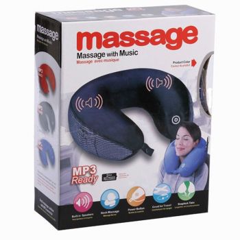 Массажная подушка Massage With Music оптом
